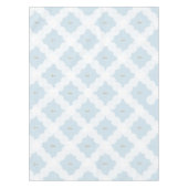 Nappe Cercles blancs Croix d'or Baptême chrétien (Devant)