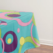 Nappe Cercles Bleus Funky (In Situ)