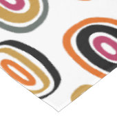 Nappe cercles colorés, art abstrait géométrique (Angle)