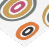 Nappe cercles colorés, art abstrait géométrique (Angle)
