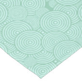 Nappe Cercles de sarcelle pâle (Angle)