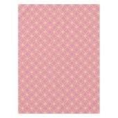 Nappe Cercles d'interconnexion en or rose et rose motif (Devant)