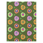 Nappe cercles doodle composition (Devant)