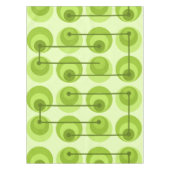 Nappe Cercles du milieu du siècle Chartreuse (Devant)