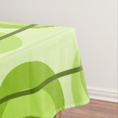 Nappe Cercles du milieu du siècle Chartreuse (In Situ)