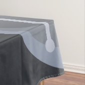 Nappe Cercles du milieu du siècle Débute Ardoise (In Situ)