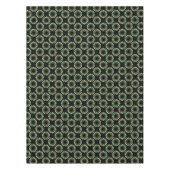 Nappe Cercles lumineux de Noël Motif orange et bleu (Devant)