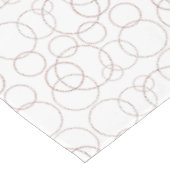 Nappe Cercles ornementaux de Noël (Angle)