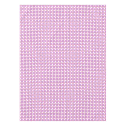 Nappe Cercles rose et violet motif (Devant)