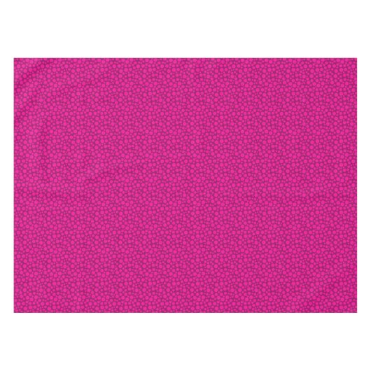 Nappe Cercles rouges roses sans couture points ronds abs (Devant (Horizontal))