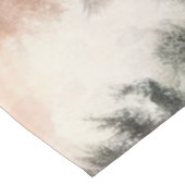 Nappe Cerf de Noël/bonhomme de neige en bois classique (Angle)