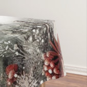 Nappe Cerf de Noël/bonhomme de neige en bois classique (In Situ)