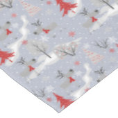 Nappe Cerf de Noël dans la forêt. Noël, cerf (Angle)