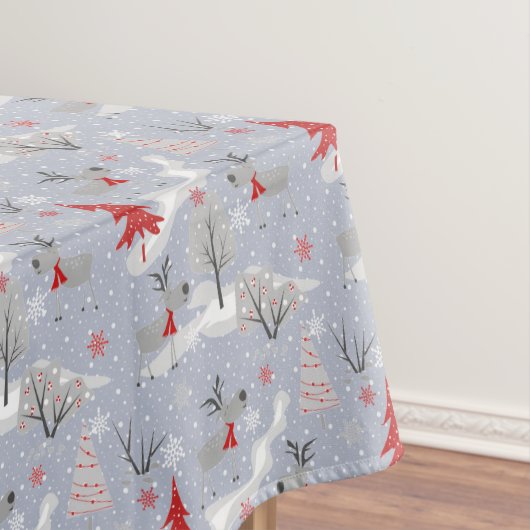 Nappe Cerf de Noël dans la forêt. Noël, cerf (In Situ)