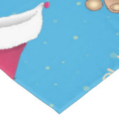 Nappe Cerf de Noël, ours et bougie (Angle)