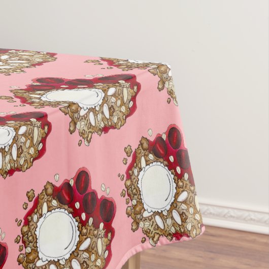 Nappe Cerise Crumble Cobbler Dessert Crème de glace Piqu (In Situ)