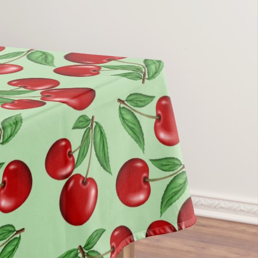 Nappe Cerises rouges partout sur Motif (In Situ)