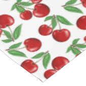 Nappe Cerises rouges partout sur Motif (Angle)