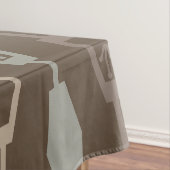 Nappe Chaînes modernes du milieu du siècle Tons de Terre (In Situ)