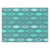 Nappe Chaînes modernes du milieu du siècle Turquoise (Devant (Horizontal))