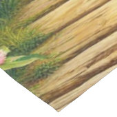 Nappe Chalet de printemps/jardin & chat (Angle)