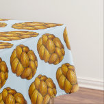 Nappe Challah Pain Juif Fête Hanoukka Chanukah<br><div class="desc">La nappe présente une illustration originale d'un pain d'allah tressé. Parfait pour Hanoukka ! Ne vois-tu pas ce que tu cherches ? Vous avez besoin d'aide pour la personnalisation ? Cliquez sur "Contacter ce designer" pour avoir quelque chose créé juste pour vous !</div>