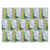 Nappe Champ de blé avec cyprès de Van Gogh (Devant (Horizontal))