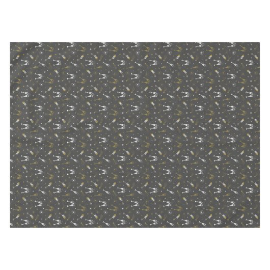 Nappe Champagne et feux d'artifice du Nouvel An (Devant (Horizontal))