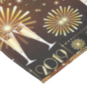 Nappe Champagne et feux d'artifice Nouvel An Eve 2019 Mo (Angle)