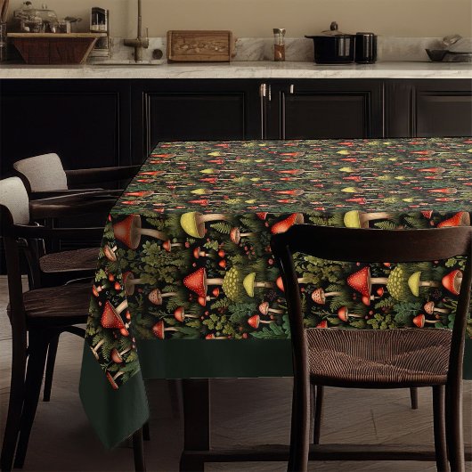 Nappe Champêtre aux Champignons - Palette Douce de