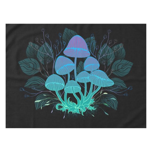 Nappe Champignons dans les buissons (Devant (Horizontal))