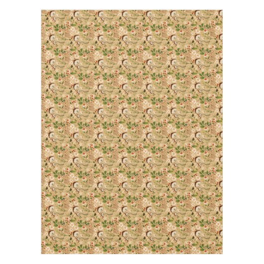 Nappe Champignons, fleurs et feuillage (Devant)