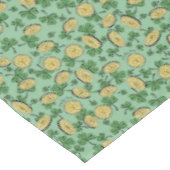 Nappe Chanceux Pièces et Vert Jour de la Saint Patrick S (Angle)