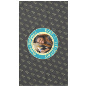 Nappe Charbon Moderne Diplôme Photo Chapeau Patron (Devant)