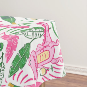 Nappe Chardonnay Alligator Rose Soirée Vin Préppy