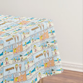 Nappe Charlie Brown & Glace Sally À La Plage (In Situ)