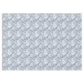 Nappe Charme contemporain : gris et blanc Abstrait (Devant (Horizontal))