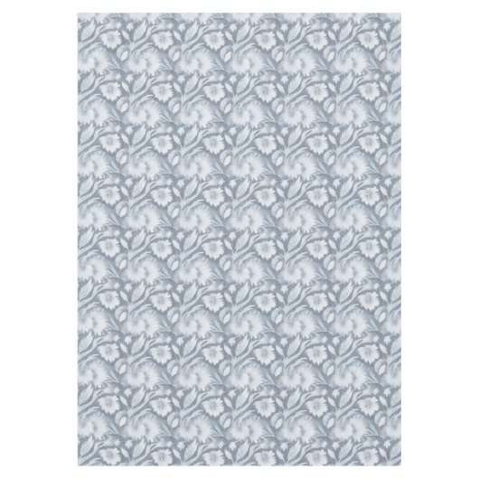 Nappe Charme contemporain : gris et blanc Abstrait (Devant)