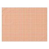 Nappe Charme Gingham Orange (Devant (Horizontal))