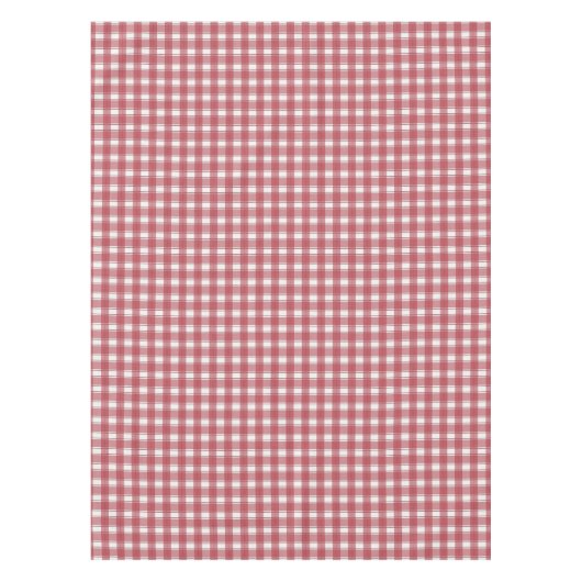 Nappe Charme Gingham Rouge (Devant)