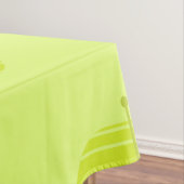 Nappe Chartreuse Abstraite en tissu d'écorce atomique (In Situ)