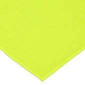 Nappe Chartreuse Couleur jaune uni (Angle)