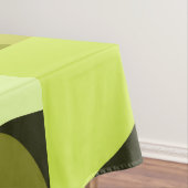 Nappe Chartreuse géométrique moderne du milieu du siècle (In Situ)