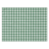 Nappe Chasseur rustique Green En vichy Buffalo Plaid (Devant (Horizontal))