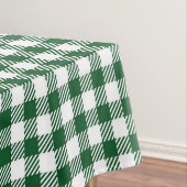 Nappe Chasseur rustique Green En vichy Buffalo Plaid (In Situ)