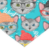 Nappe Chat dans le casquette (Angle)