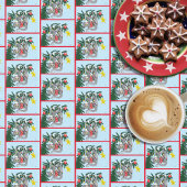 Nappe Chat d'arbre de Noël à pendre drôle