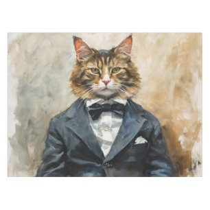 Nappe Chat en costume