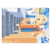 Nappe Chat en Grèce, Architecture Tropical Exotic Travel (Devant (Horizontal))