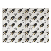 Nappe Chat et souris avec des personnages de dessin amus (Devant (Horizontal))